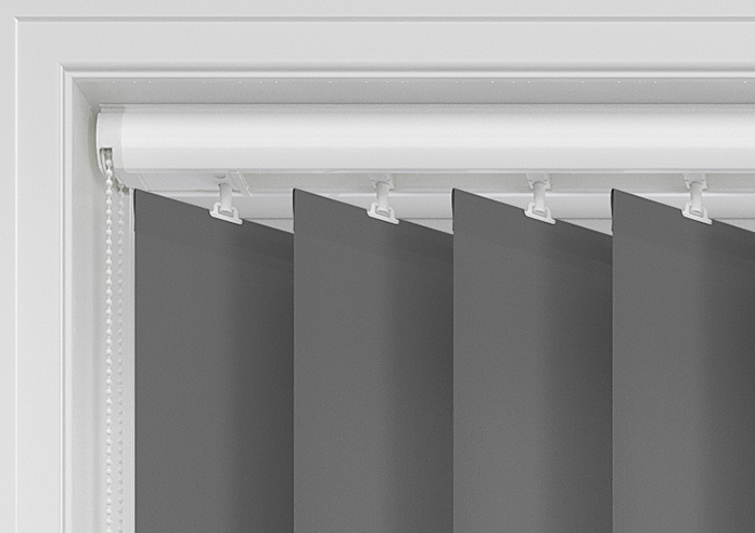 Roma, Fuscous Grey - Vertical Blind - Image 13